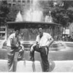 Donald McElyea (SR Butler High School, Huntsville, AL) and Roger Freeman (Mobile, AL, High School) at Keyclub International Convention in Detroit, Michigan