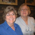 Janice Stanley and Dickie King at Monday Morning Breakfast BHS Class of 1955 - Mullins Restaurant