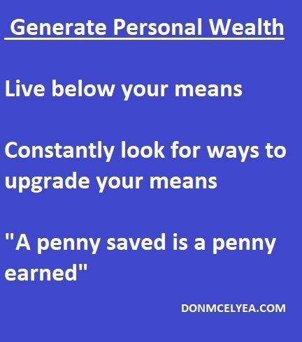 DonMcElyea.Com Wealth Generation