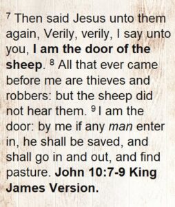 DonMcElyea.Com Door of the Sheep